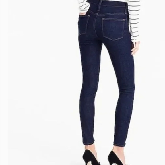 J.Crew Toothpick Dark Classic Blue Skinny Jeans 31 - Picture 2 of 9